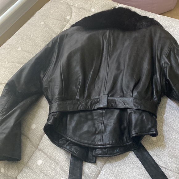 Leather jacket vintage - Picture 3 of 12